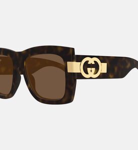 نظارة شمسية مربعة بعدسات داكنة 54