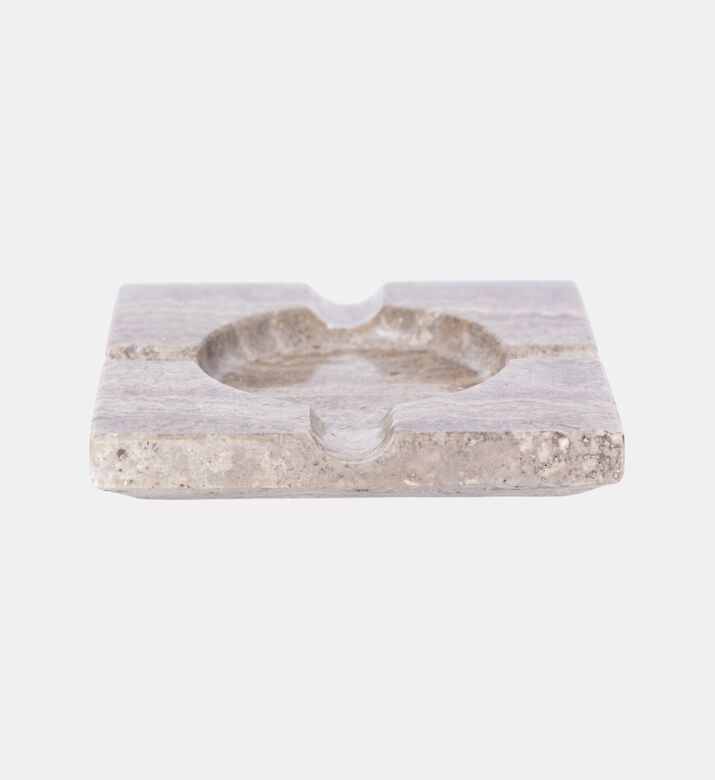 منفضة سجائر رخامية بلمسة لامعة