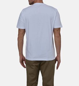 تيشيرت جيرسيه بياقة مستديرة مطاطي