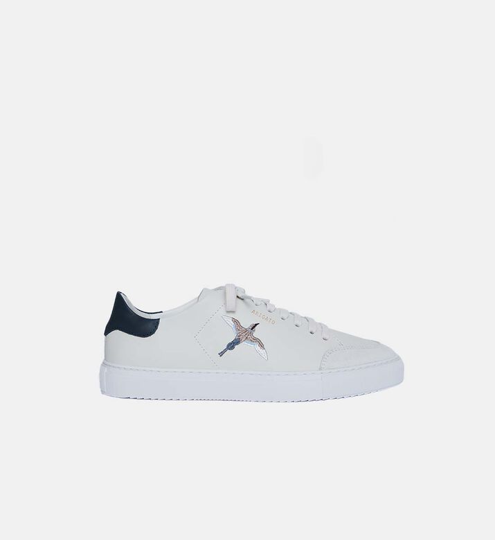 Axel Arigato Clean 90 Bird-embroidery Sneakers, White, Eu-43, Packshot View