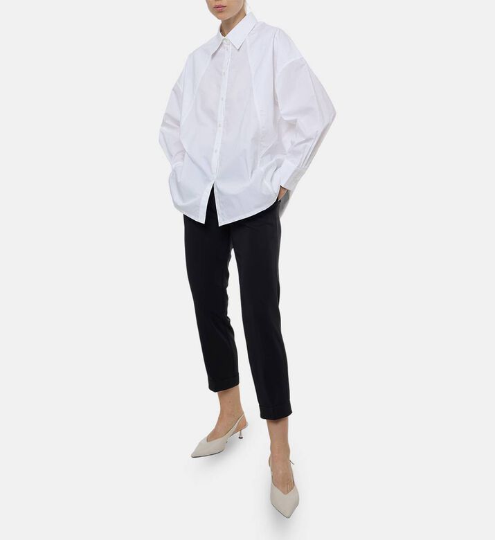 Samsoe Elastic Regular-fit Pants, Model View