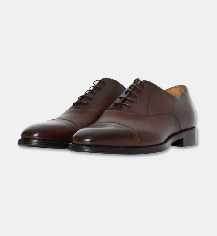 Testoni Shoes Lace Up Calf, Brown, Eu-44, Packshot View