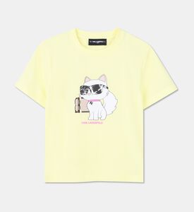 Karl Lagerfeld Logo-detail Tropical Cat-print T-shirt, Packshot View