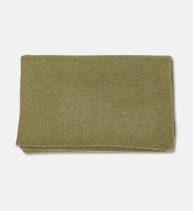 Galeries Lafayette Cashmere Knit Ribbed Scarf, Packshot View
