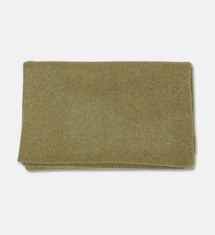 Galeries Lafayette Cashmere Knit Ribbed Scarf, Packshot View