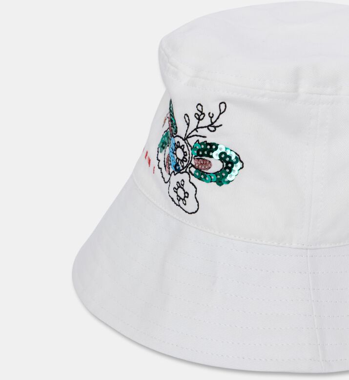 Marni Sequined Embroidery Bucket Hat, Packshot View