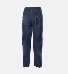 Morton Cotton-wool Blend Twill Joggers Morton Cotton-wool Blend Twill Joggers