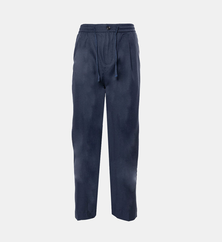 Morton Cotton-wool Blend Twill Joggers Morton Cotton-wool Blend Twill Joggers