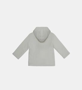 Double-breasted Hooded Jacket