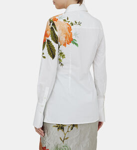 Floral Printed Button-up Shirt