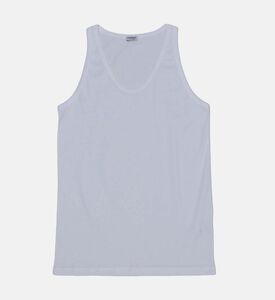 بلوزة قطن بلا أكمام