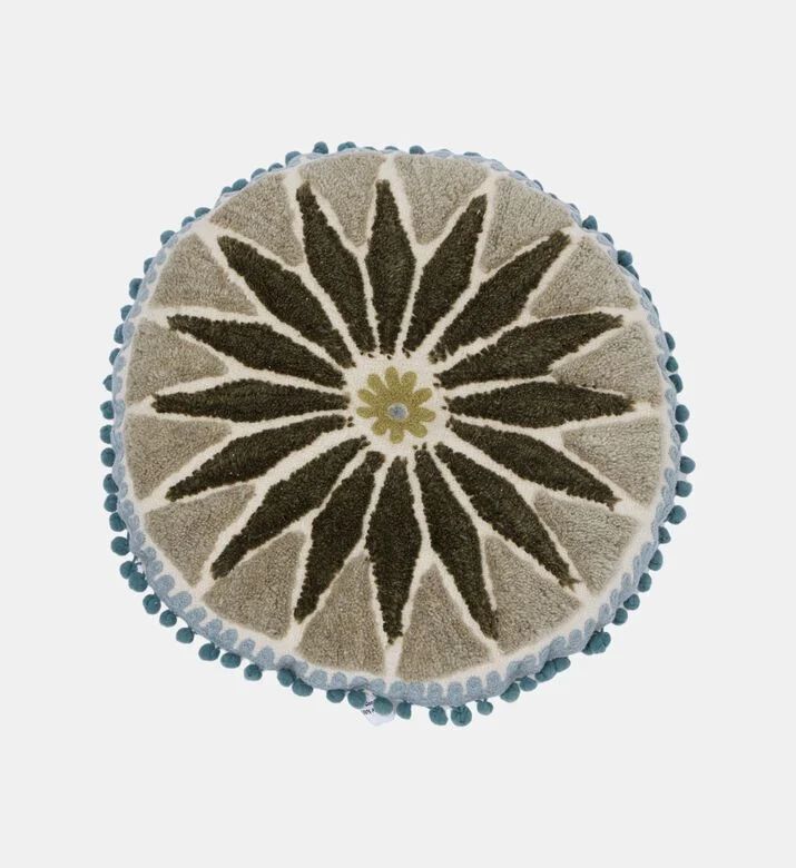 Home Deco and More Aloe Handloom Tufted Cushion 40 Cm, Packshot View