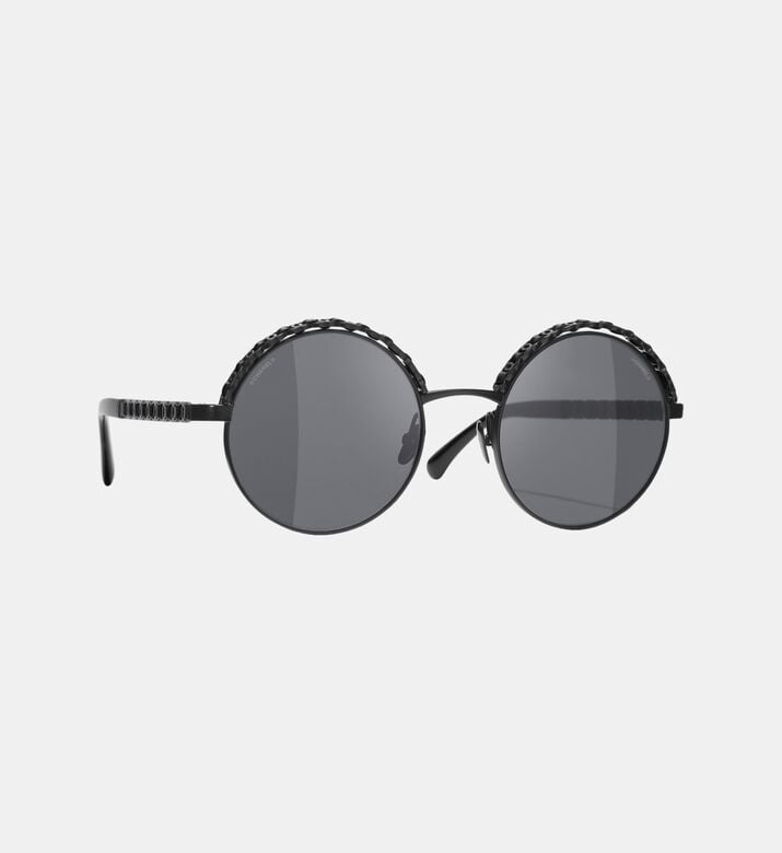 Acetate Round Sunglasses