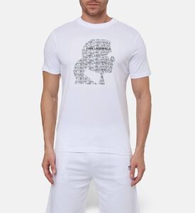 Karl Lagerfeld Ts Crewneck, Model View