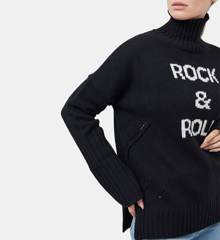 Alma Knitted Wool Sweater