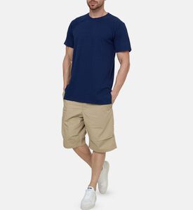 شورت قطن فضفاض بنقشة نمر وتنين