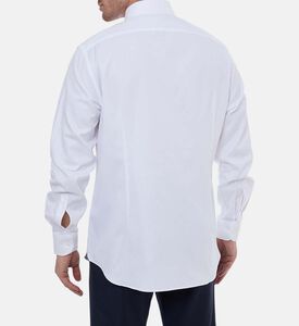 قميص قطن بصف أزرار