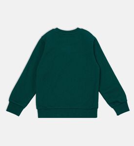 Champion Embroidered Logo-detail Sweatshirt, Green, S, Packshot View