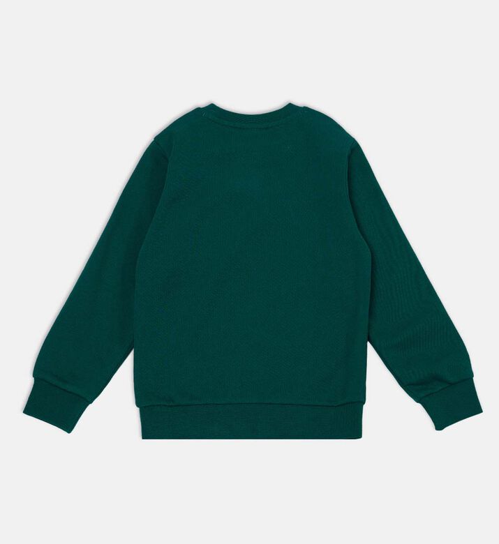 Champion Embroidered Logo-detail Sweatshirt, Green, S, Packshot View