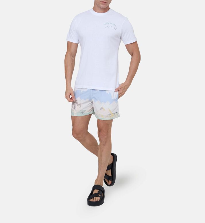 تيشيرت باتورو بوسطن سيلتيكس مطرز بكتابة يدوية