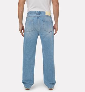 Axel Arigato Light Wash Straight-leg Jeans, Model View