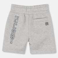 Embroidered Applique Fleece Shorts