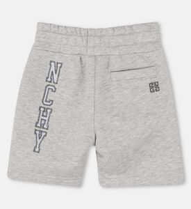 شورت صوف مزين بتطريزات