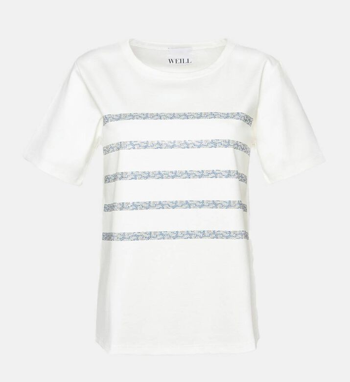 Striped Crewneck T-shirt