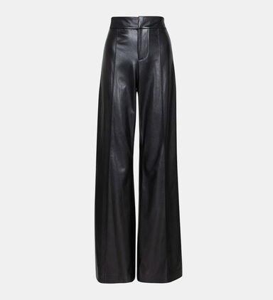 Dylan Vegan Leather Wide Leg Pant