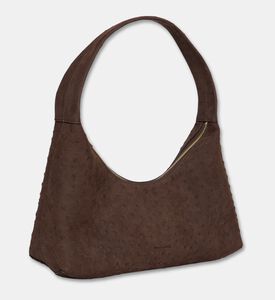 Mansur Gavriel Bag Candy Baguette, Dark-brown, Packshot View
