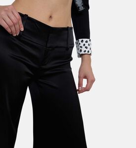 Alice and Olivia Classic Wide-leg Pants, Model View