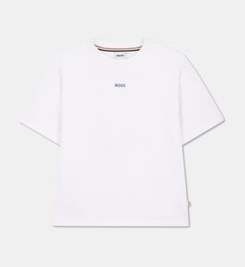 Boss Piqu&eacute; Crewneck Loose-fit T-shirt, Packshot View