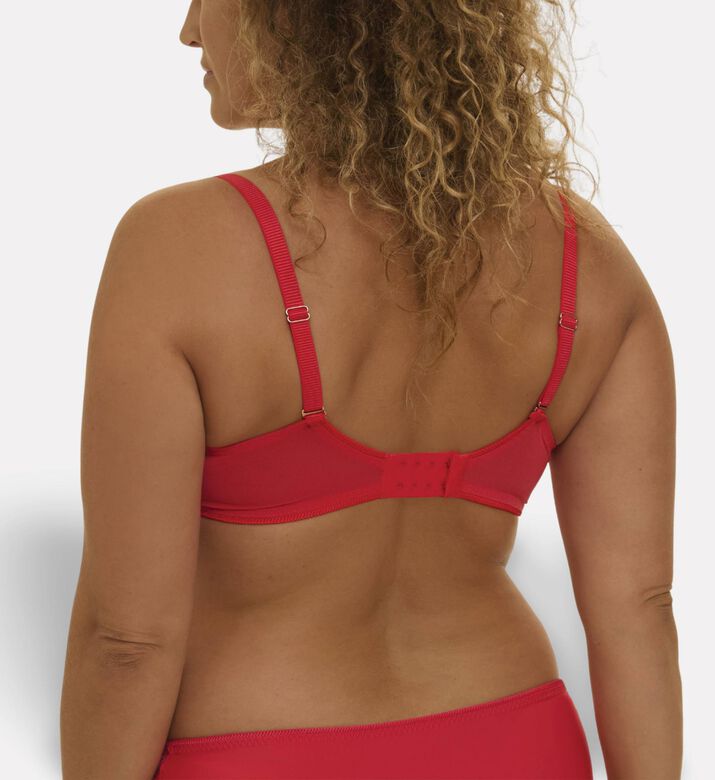 Simone Perele Bra Full Cup, Red, 100, G, Model View