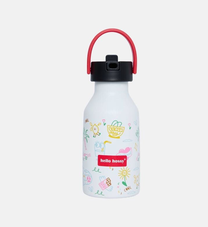 Hello Hossy Weekend Printed Water Bottle, Packshot View