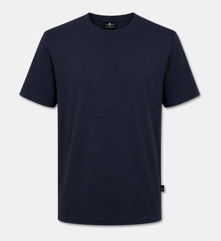7 for All Mankind Crewneck Straight Hem T-shirt, Packshot View
