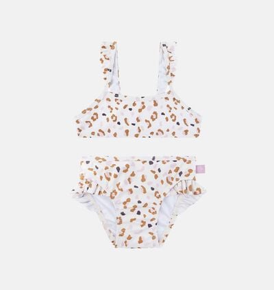 Kaki Leopard-print Bikini