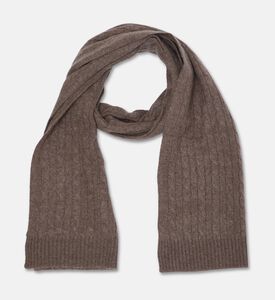 Galeries Lafayette Scarf Cachscarf, Brown, Fs, Packshot View