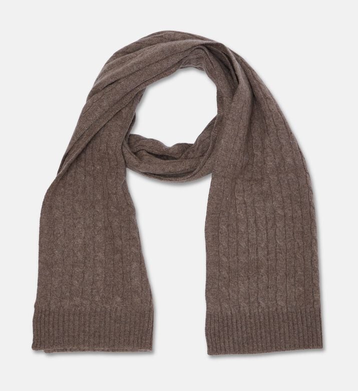 Galeries Lafayette Scarf Cachscarf, Brown, Fs, Packshot View