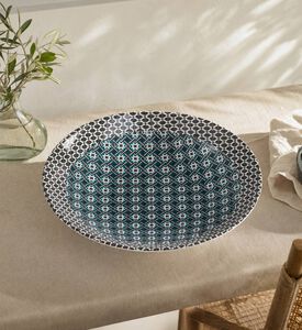 Images D'Orient Matea Melamine Round Bowl L, Model View
