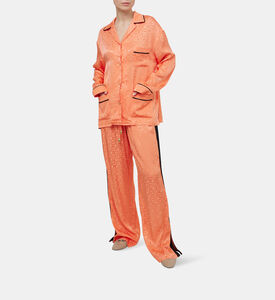 Jacquard Logo Loose Pants