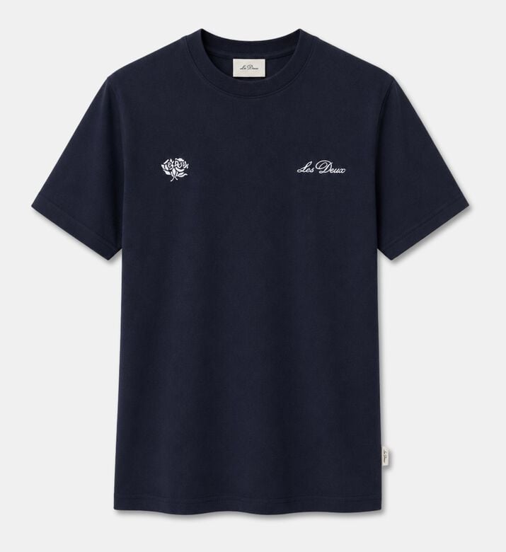 Les Deux Deux Short-sleeve T-shirt, Dark-blue, Xl, Packshot View