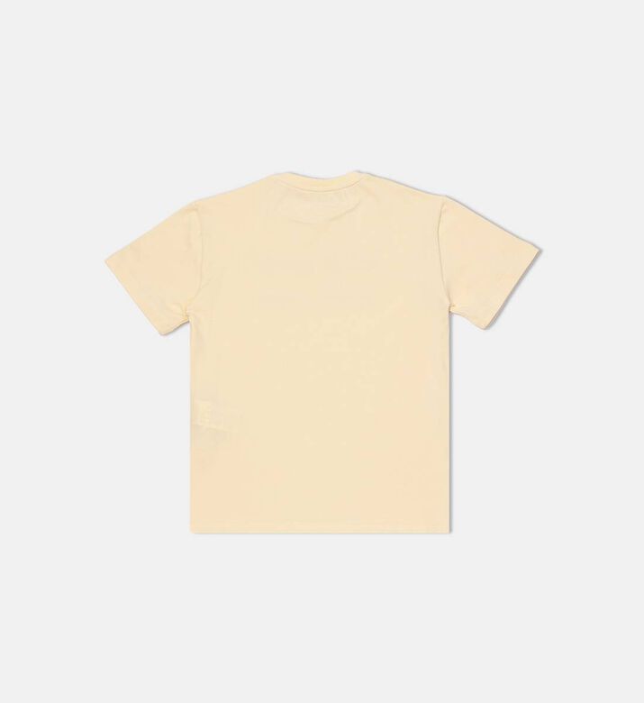 La Mia Bambina Cotton Short-sleeve T-shirt, Yellow, 10y, Packshot View