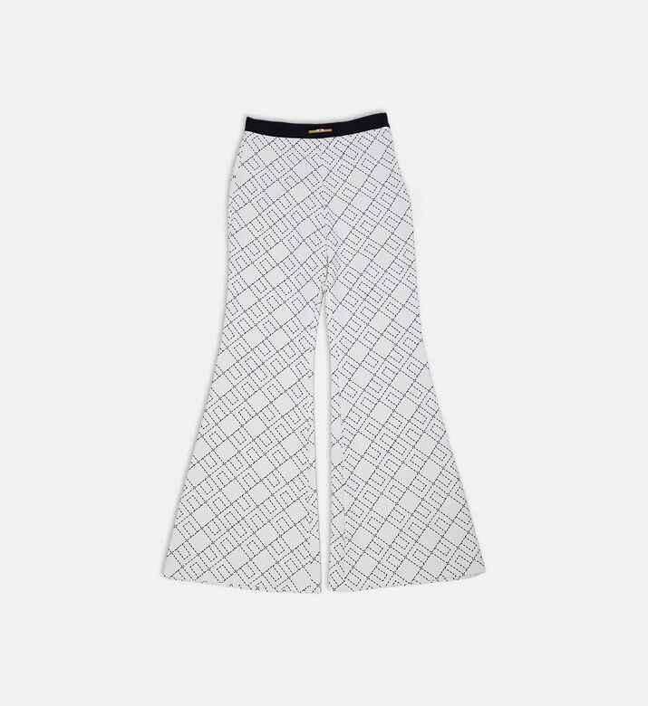 All-over Logo-print Flared Pants