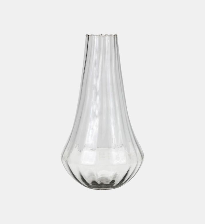 Andole Clear Glass Vase 33 Cm