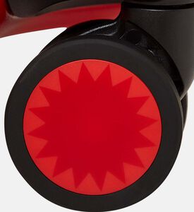 حقيبة أمتعة محمولة بشكل فهد مقسومة