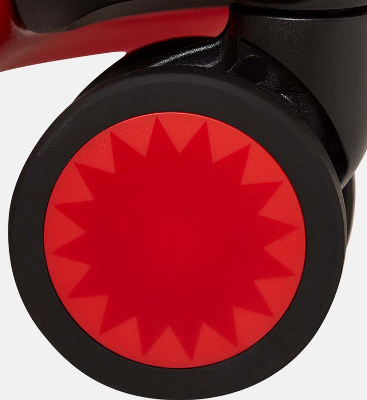 حقيبة أمتعة محمولة بشكل فهد مقسومة