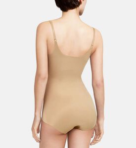 Chantelle Basic Shaping Shapewear Body, Nude, L, Model View Chantelle Basic Shaping Shapewear Body, Nude, L, Model View