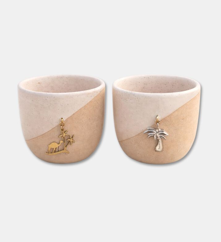 Tohfa Luxe Sahra Silver Palm Brass Charm Gift Box, Packshot View