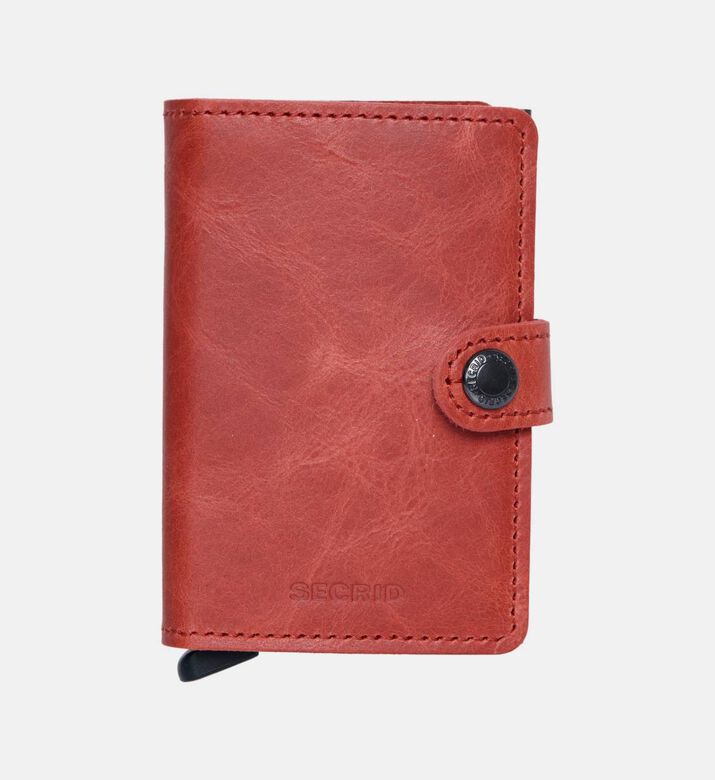 Vintage Leather Mini Wallet