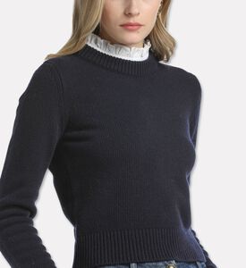 Luisa Spagnoli Pullover, Blue, L, Model View